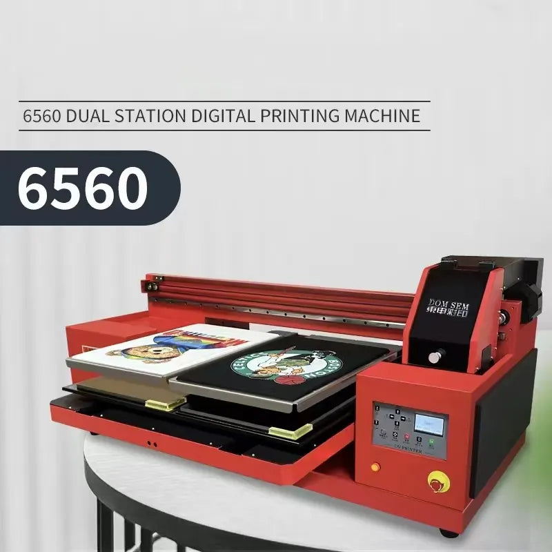 Digital Dtg Printer printing Machine for Tshirt printer direct to garment printer Flatbed clothes Printing Machine