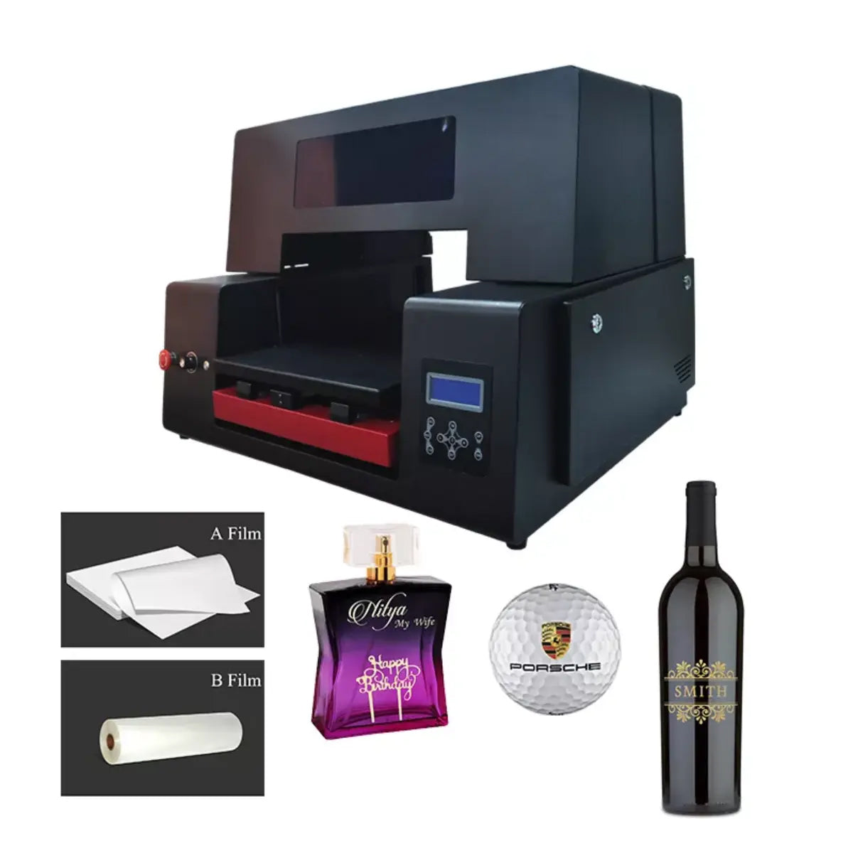 UV Flatbed Printer Led And UV Printers For Bottle Acrylic Plastic Lighter PVC ID Card Gifts Phone Case