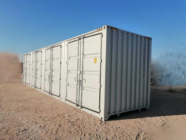 High Cube Multi-Door Storage Container - 40 ft, Unused, Multiple Double Doors