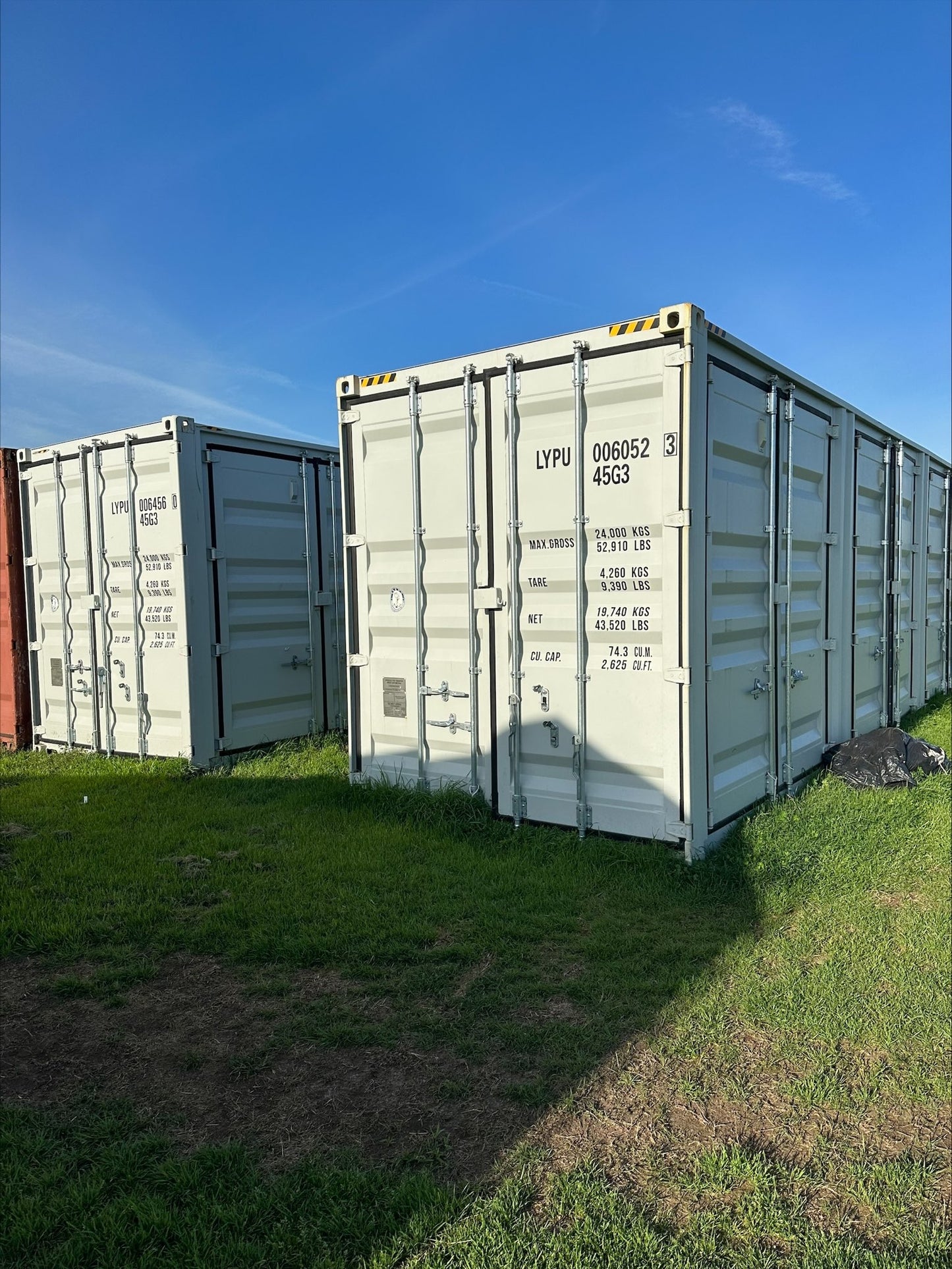 High Cube Multi-Door Storage Container - 40 ft, Unused, Multiple Double Doors