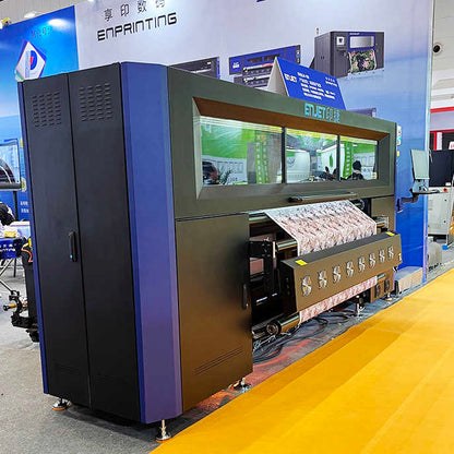 ENJET Large Roll-up System Dye Digital Sublimation Printer for T-shirt/ Carpet/ Swimwear/ Towel Sublimation Printing Machine