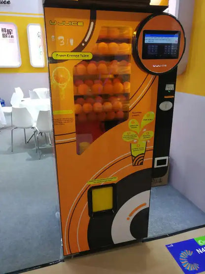 Fresh Orange Juice Vending Machine – Automatic Juicer with 10.1 Inch Touch Screen, Multiple Payment Options