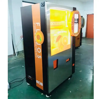 Mall or Grocery Store Orange Juice Vending Machine – Automatic Fresh Juice Dispenser with Coin and Banknote Payment