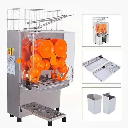 Automatic Fruit Juice Making Machine – Easy Operation, Commercial Orange Juicer for Home and Retail Use